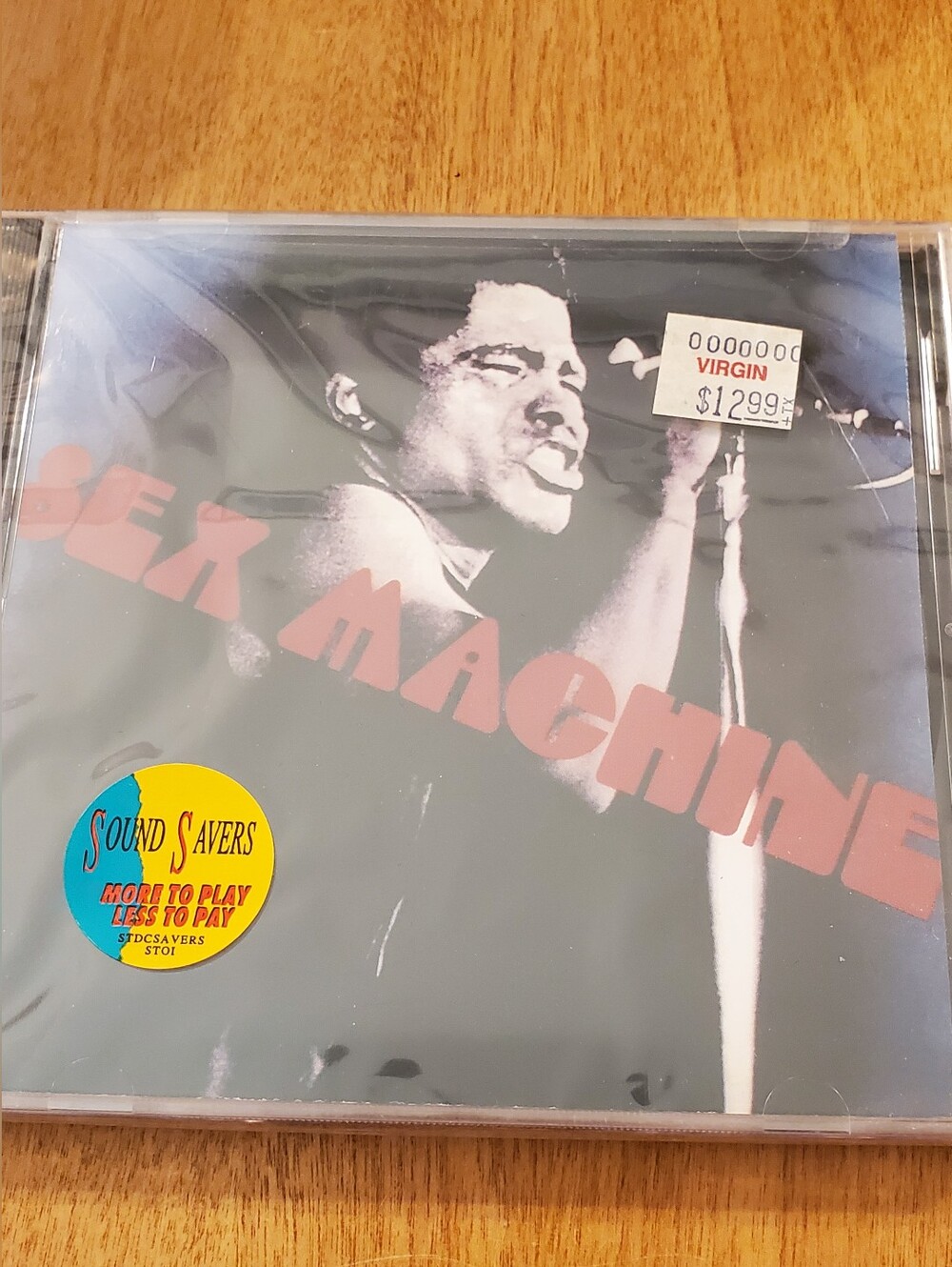 JAMES BROWN - SEX MACHINE - Unopen CD